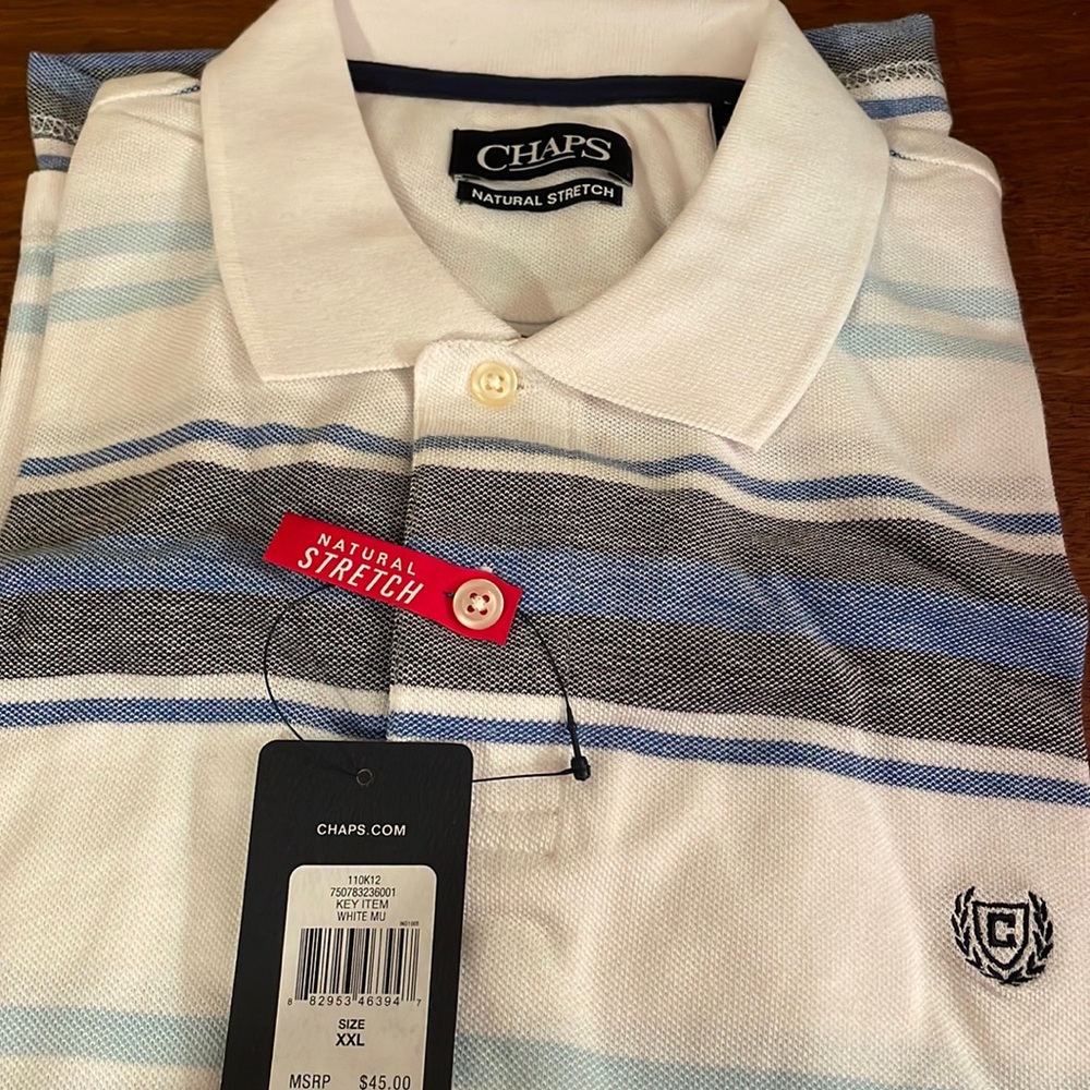 Men's short sleeve Chaps polo shirt